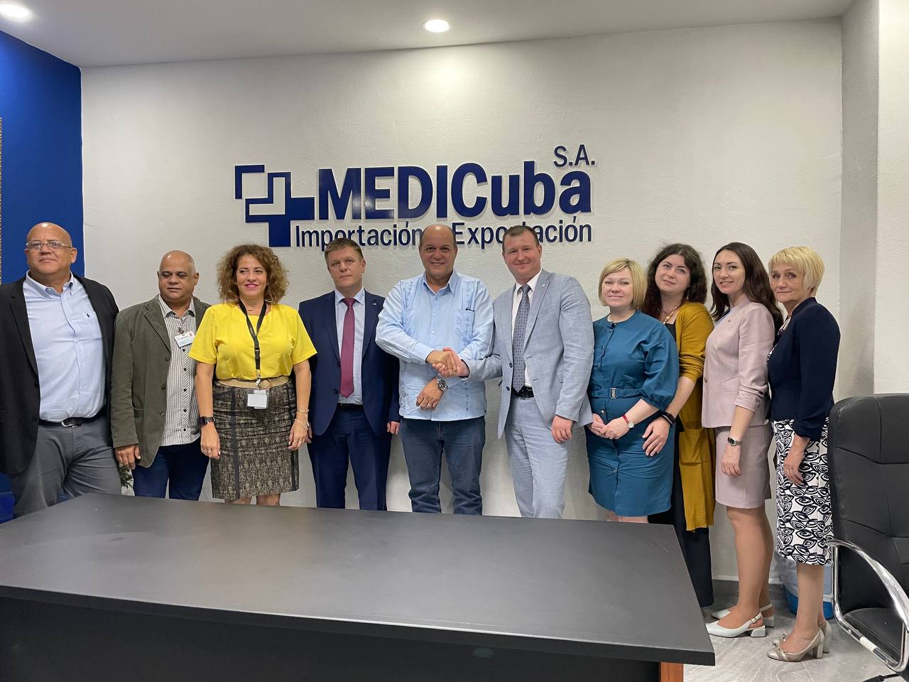 Встреча с MEDICuba S.A.