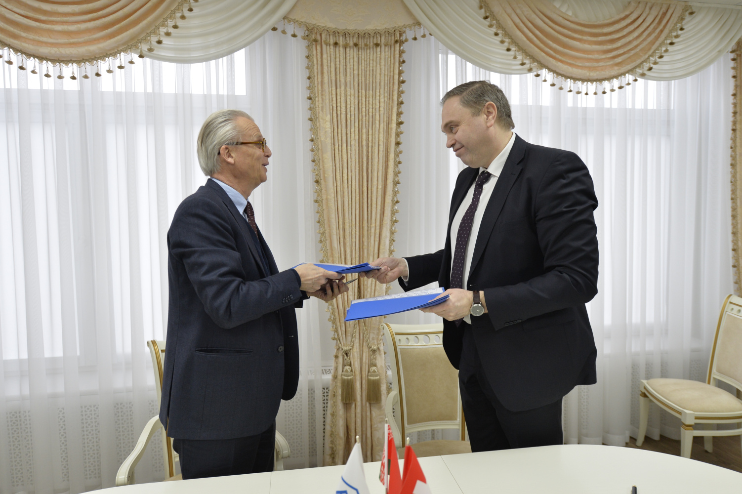 Встреча c руководством швейцарской фармацевтической компании F.Hoffmann-La Roche