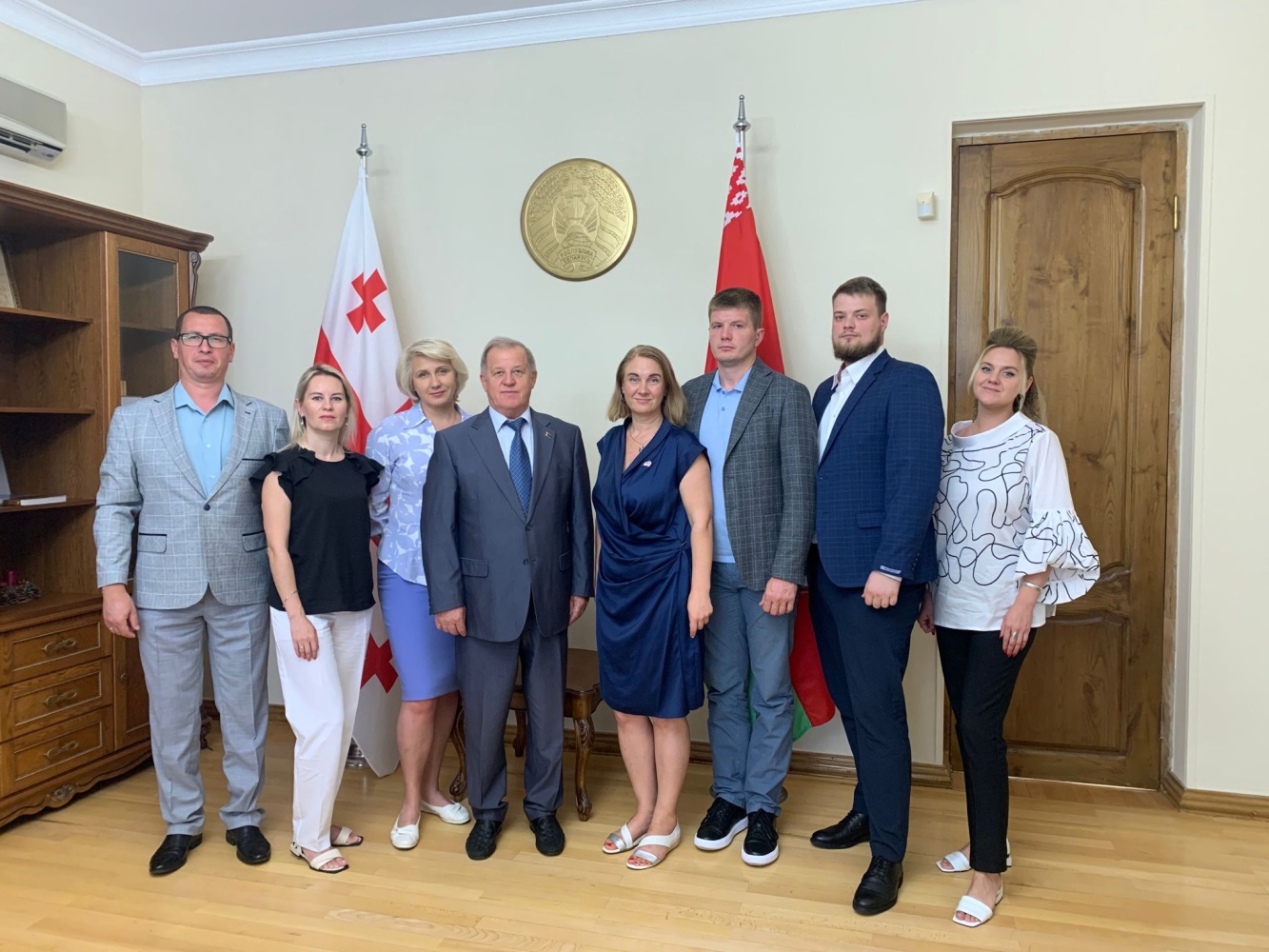 Встреча в посольстве Республики Беларусь в Грузии