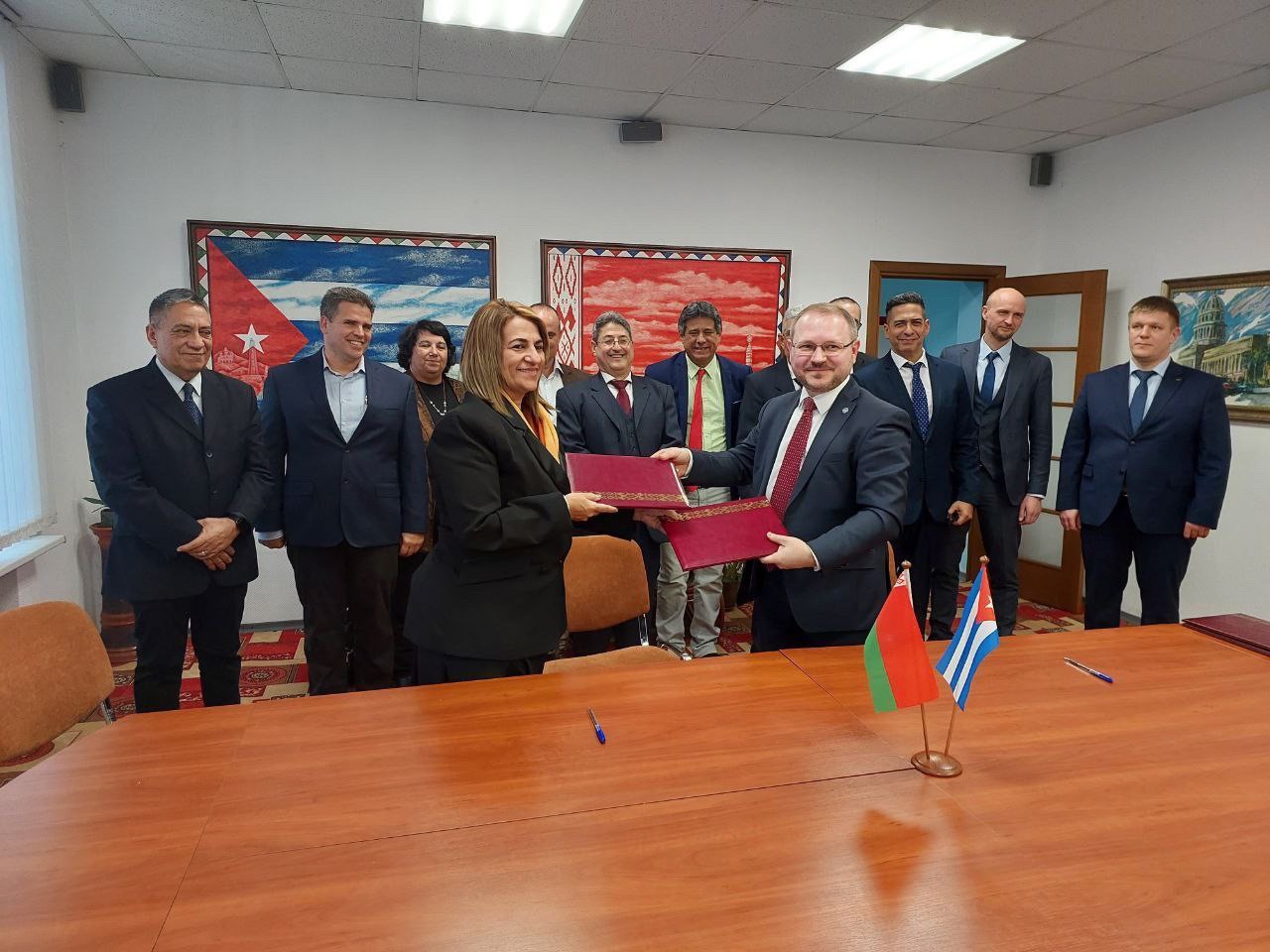 О визите кубинской делегации в Республику Беларусь