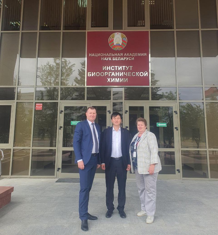 Посещение Института биоорганической химии НАН Беларуси
