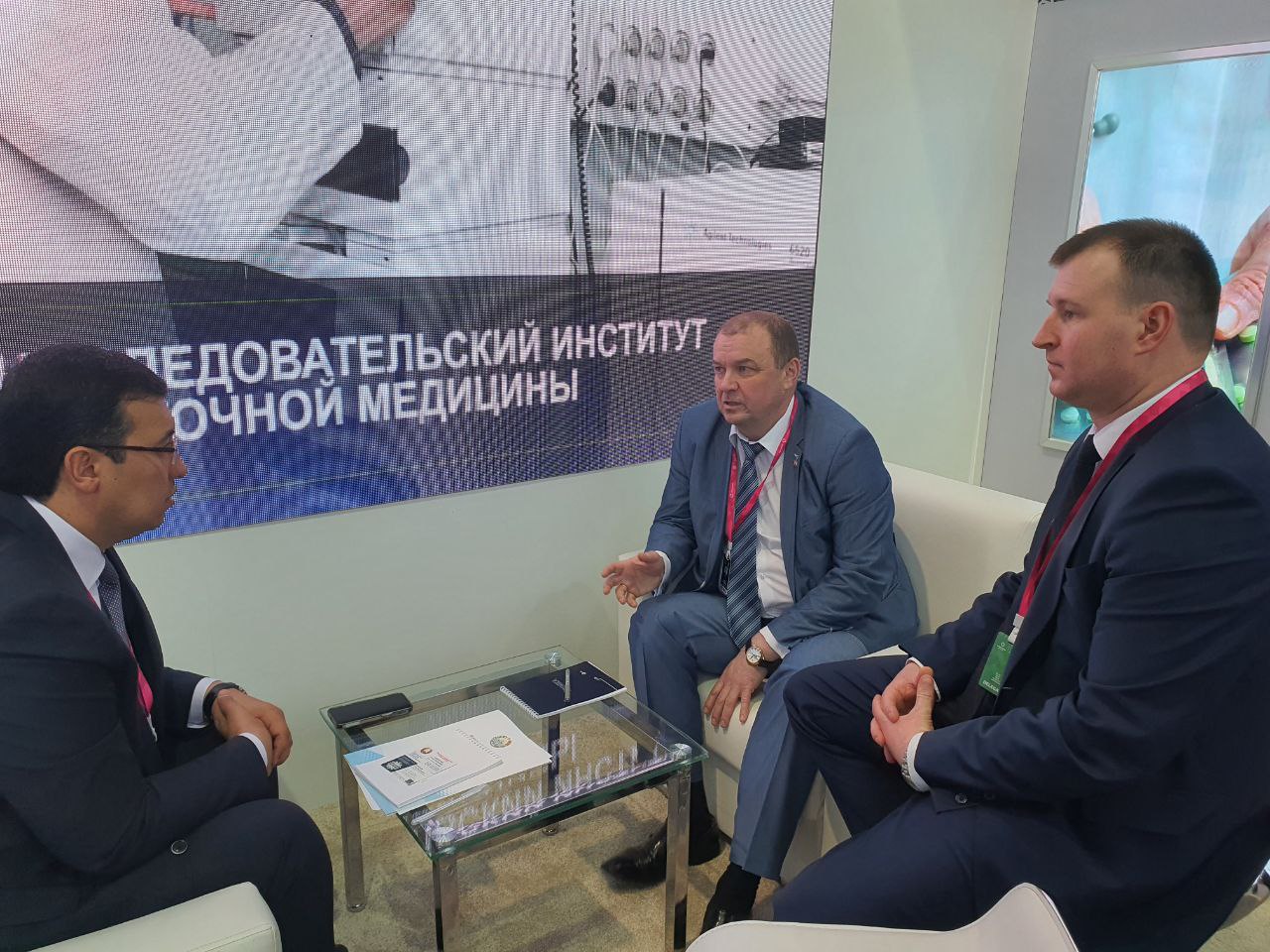 Встреча с директором Агентства по развитию фармацевтической отрасли Республики Узбекистан