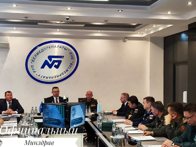 На базе РУП «Белмедпрепараты» состоялась рабочая встреча с ОДКБ