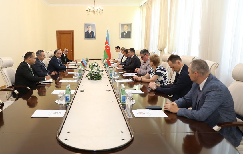 Встреча в Минздраве Азербайджана